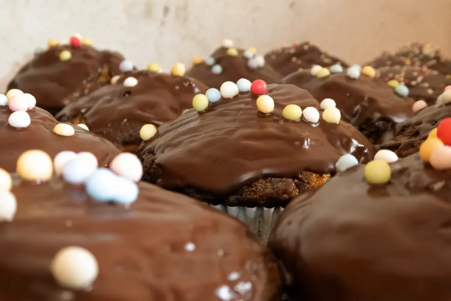 Selbstgebackene Muffins für das Fest